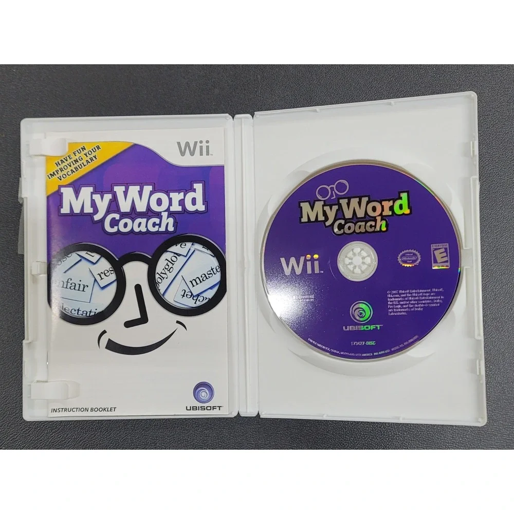 My Word Coach – Nintendo Wii – Complete in Box